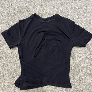 lululemon athletica Black Short Sleeve Tee